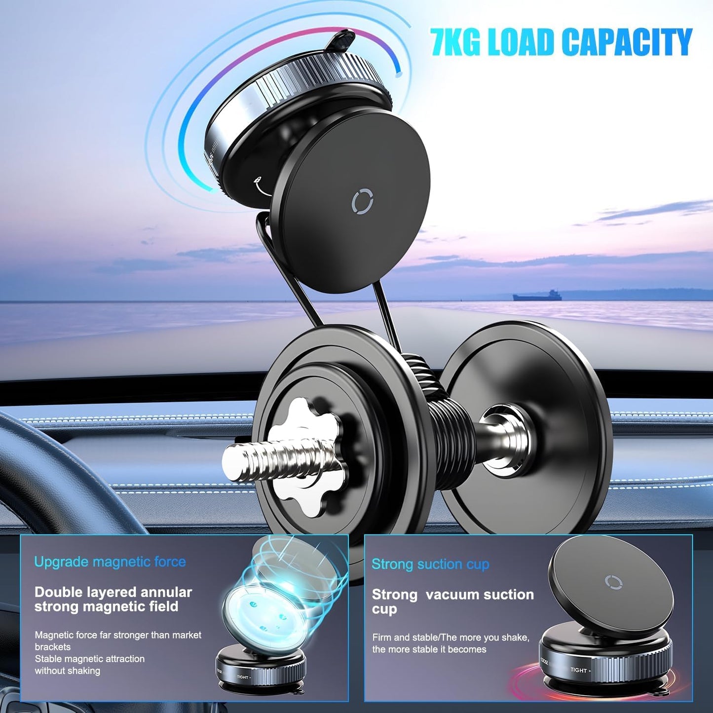 Magnetic Car/Desk Phone Holder