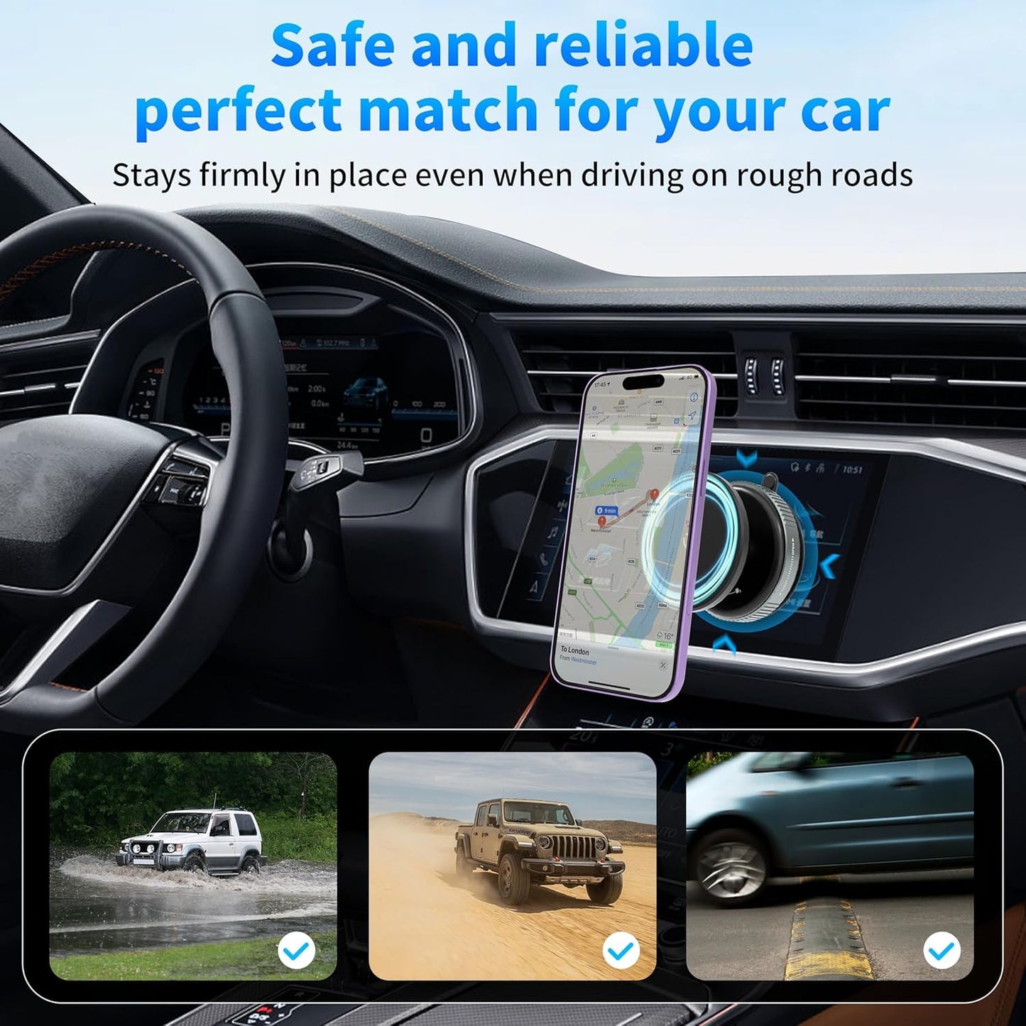 Magnetic Car/Desk Phone Holder