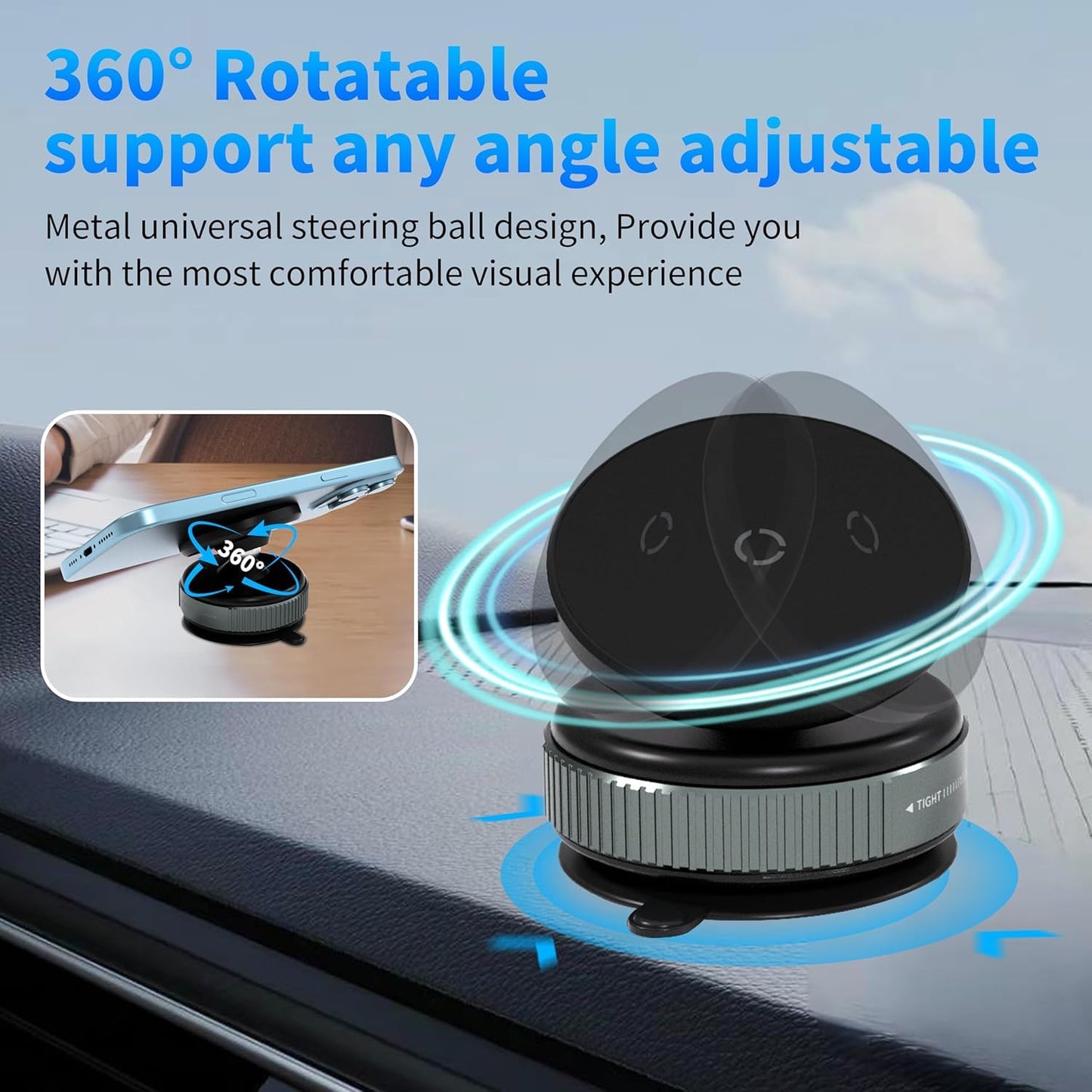 Magnetic Car/Desk Phone Holder