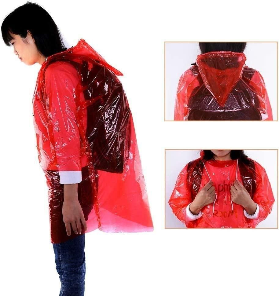 FULLY REUSABLE Wallet Rain Card Rain Coat -Set of 5 Multi colour @ Just Rs.579/-